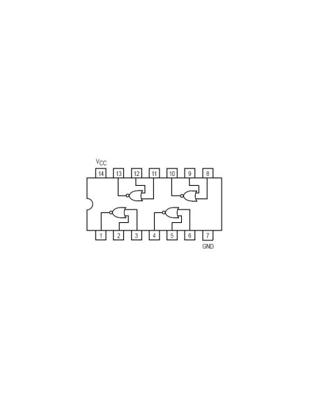 Compuerta lógica AND  74HC08N