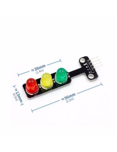 Modulo Semáforo Led 8mm