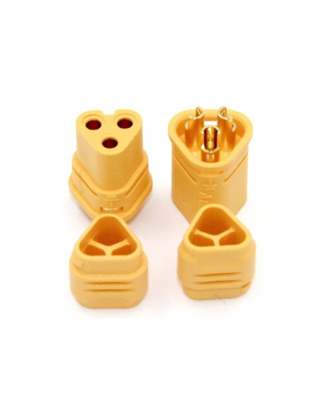 Conector Macho y Hembra MT30, 1 Par
