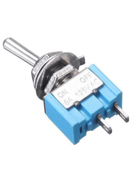 Switch de Codillo  2 pines ON-OFF, 125VAC 6A