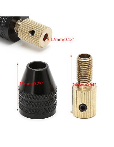 Mini mandril Ajustable 0.3 mm-3.5 mm,...