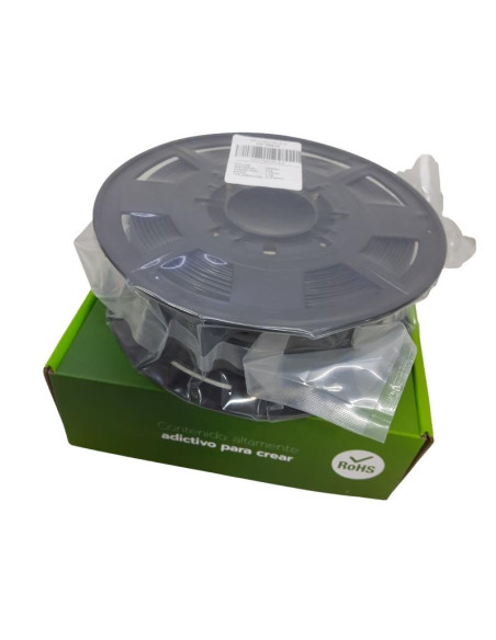 Filamento PLA 1.75mm NEGRO, 1Kg