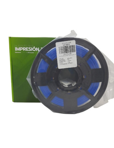 Filamento PLA 1.75mm AZUL REY, 1Kg