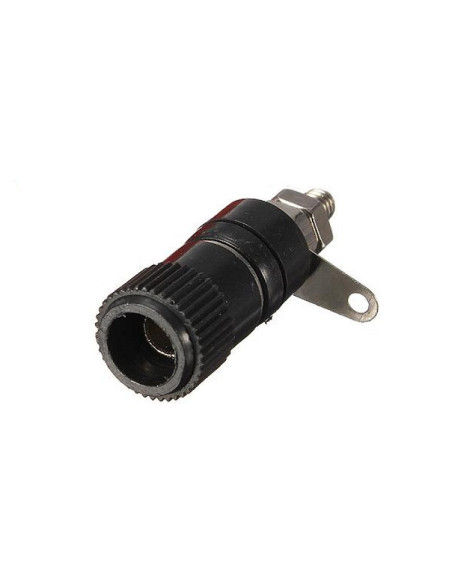 Jack Hembra Banana Para Chasis Negro