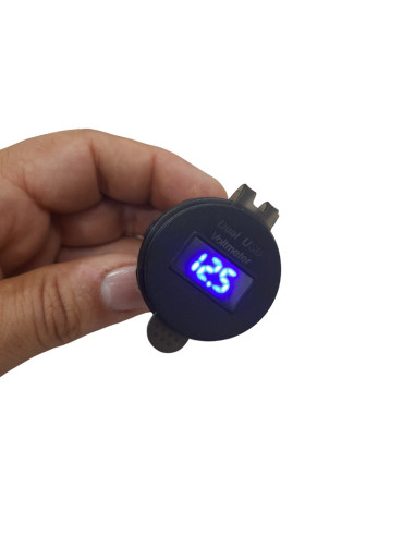 DC DC Socket chasis Dual USB 2.0,...