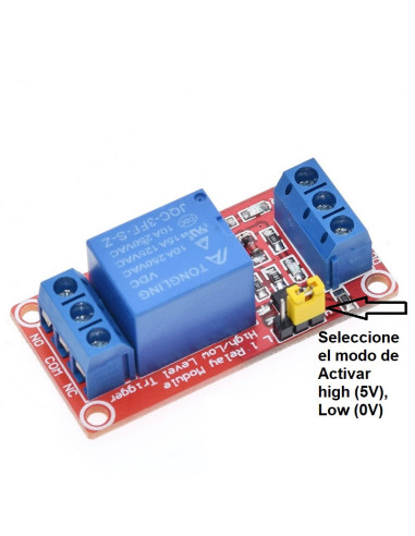 Modulo Relé 1 Canal Optoacoplado 5v,...