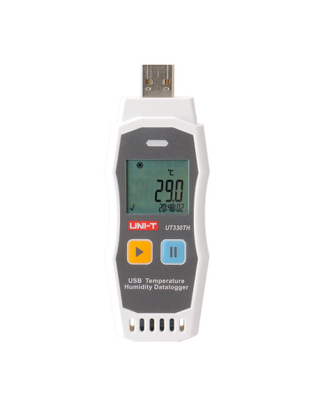 Datalogger Temperatura Y Humedad Uni-t UT330TH, Tipo USB