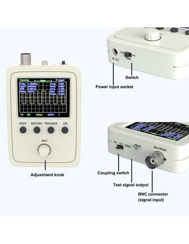 Osciloscopio Digital DSO150 (ensamblado)
