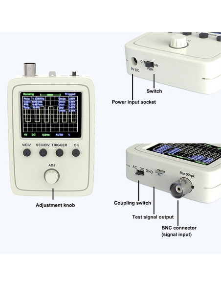 Osciloscopio Digital DSO150 (ensamblado)