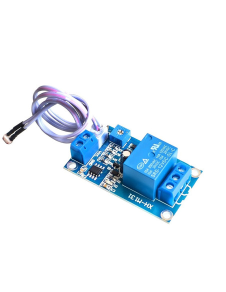 Modulo Rele 1C con Fotocelda - Fotoresistencia 12Vdc