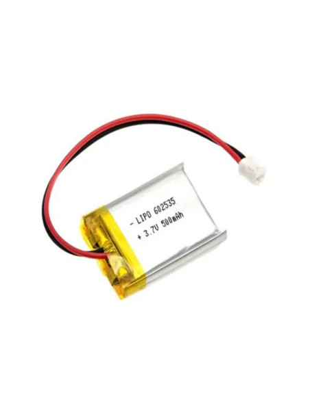 Batería Recargable de LIPO 3.7V 500mAh