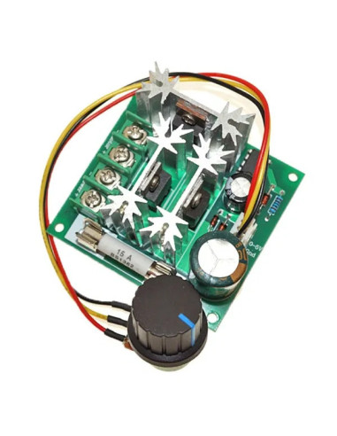 Controlador PWM de Velocidad. Motor DC 6V-90V/15A 15khz