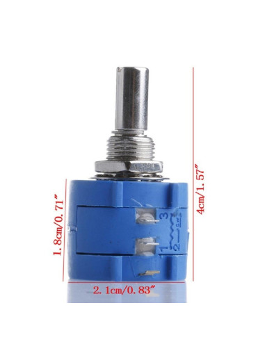 Potenciómetro 100K 10 Vueltas 3590S, Precisión Industrial referencia 3590S-2-104L