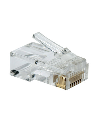 Conector RJ45 Cat 5e, plastico