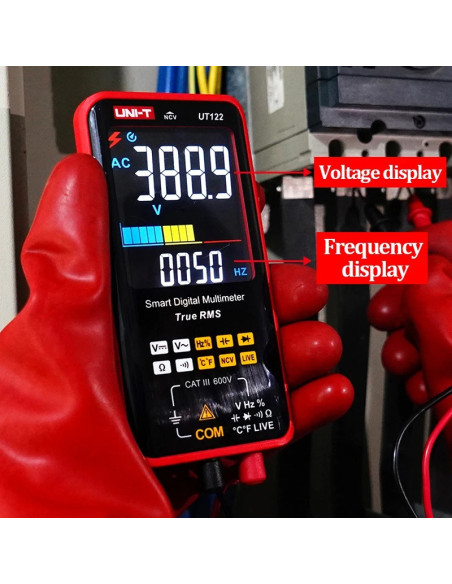 Multímetro Digital Uni-t UT122 Recargable, SMART