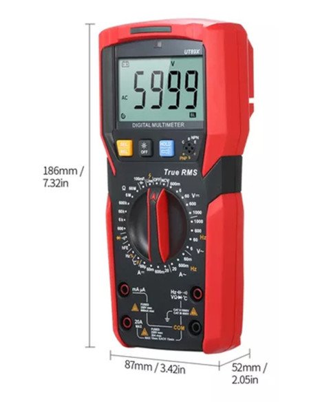 Multímetros digitales de la serie Uni-t UT89X