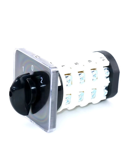 Switch  Selector Conmutable Trifasico 2 Posiciones 660V 20A