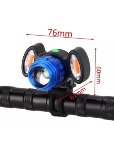 Luz Linterna Bicicleta Delantera Zoom 1000lm