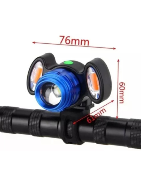 Luz Linterna Bicicleta Delantera Zoom 1000lm
