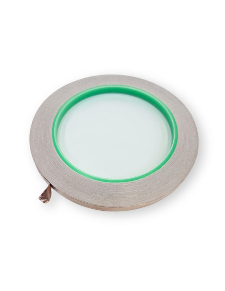 Cinta Conductiva y Adhesiva de Cobre 6mm, 20 Metros
