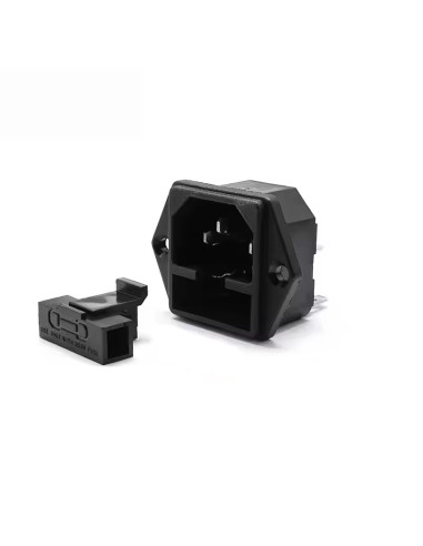 Toma Para Chasis AC-03 con porta fusible