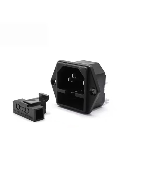 Toma Para Chasis AC-03 con porta fusible