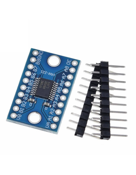 Modulo Convertidor Nivel Logico TXS0108E 3.3V-5V, 8 canales Bidireccional