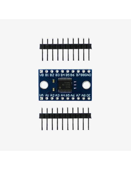 Modulo Convertidor Nivel Logico TXS0108E 3.3V-5V, 8 canales Bidireccional