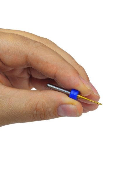 Fresa de  Corte y Grabado 1 mm , Punta En Titanium