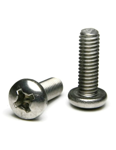Tornillo M3x10mm  Cabeza Redonda Estrella, 10 unidades