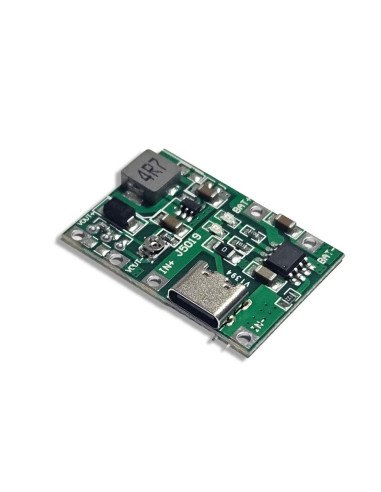 Módulo J5019 Cargador y Convertidor Step-Up Boost  variable hasta 24V