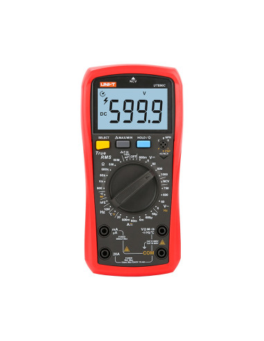 Multímetro Digital Uni-t UT890C, Condensadores