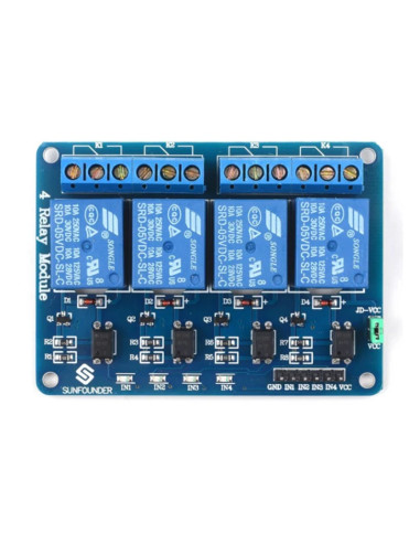 Modulo rele 4 canales