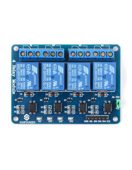 Modulo rele 4 canales