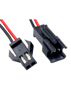 Conector Aereo JST PH 2mm 2 Pin  Macho y Hembra 2