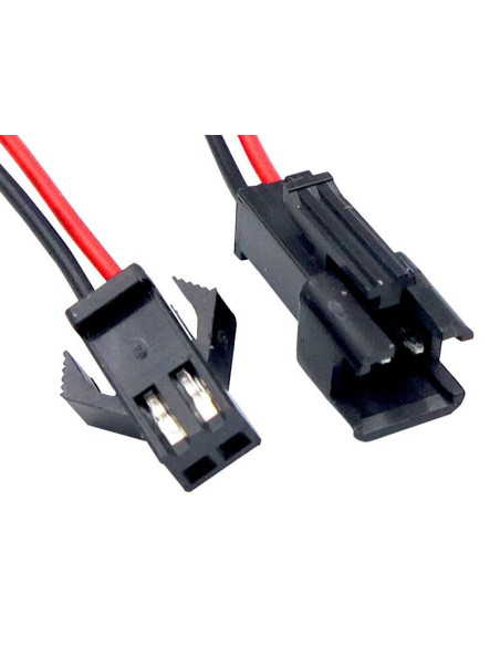 Conector Aereo JST PH 2mm 2 Pin  Macho y Hembra