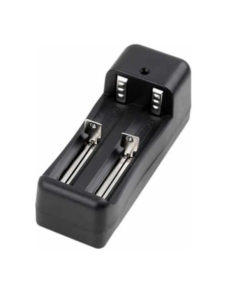 Cargador inteligente baterias 18650 x2