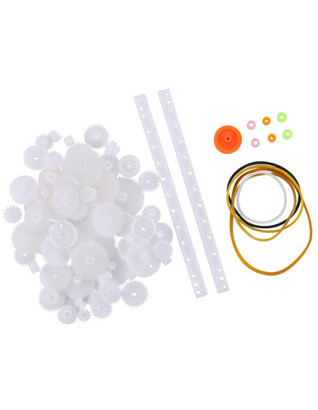 kit piñones y poleas en nylon
