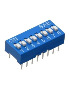 Dip Switch 8 Canales