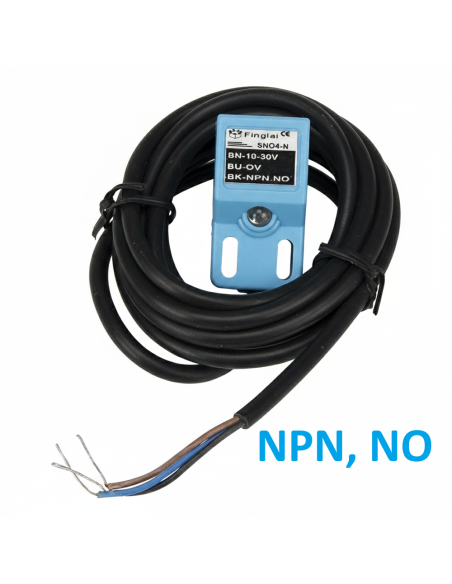 Sensor de Proximidad Inductivo SN04-N NPN NO | 10-30V DC - Dualtronica