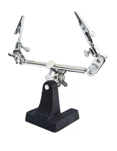 Tercera Mano Ajustable con Pinzas