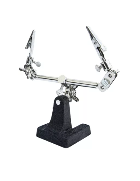 Tercera Mano Ajustable con Pinzas