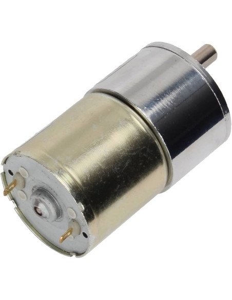 Motorreductor 12V 12RPM, 30Kg.Cm Piñonera Metálica