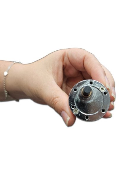 Motorreductor 12V 12RPM, 30Kg.Cm Piñonera Metálica