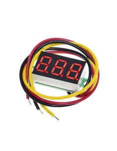 Voltimetro DC  2.7V a 30V 2