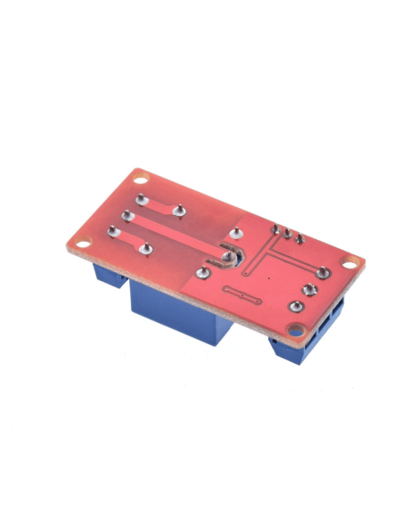 Modulo Relé 1 Canal Optoacoplado 12V, Activación en alto H y Bajo L