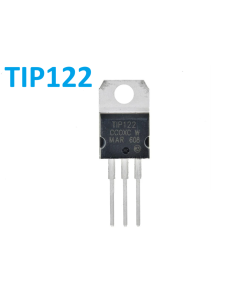 Transistor Darlington TIP122 NPN 100V 5A - Ideal para Arduino y Motores