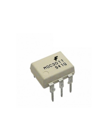 MOC3011 Optoacoplador Triac 10mA | Alta Sensibilidad | Dualtronica