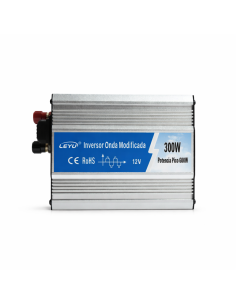 Inversor Leyu 300W 12V a 110V - Onda Modificada USB | Dualtronica