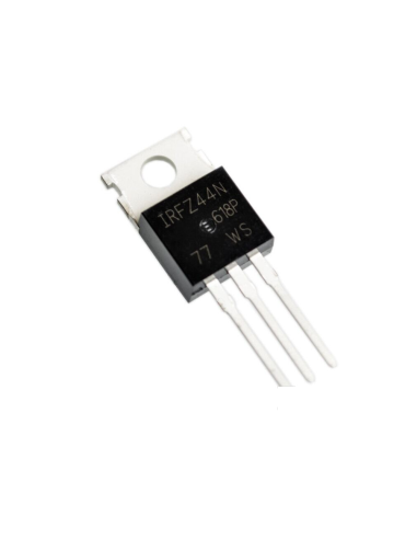 Mosfet IRFZ44N Canal N 49A 55V - Transistor de Potencia TO-220